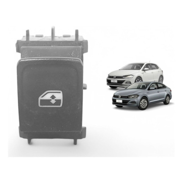 Botão Vidro Elétrico Dianteiro Direito Polo Virtus 2017 A 22