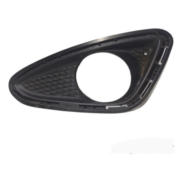 Moldura Esquerda Farol Milha Hb20 15/20 865271s000 Original Preto Esquerdo