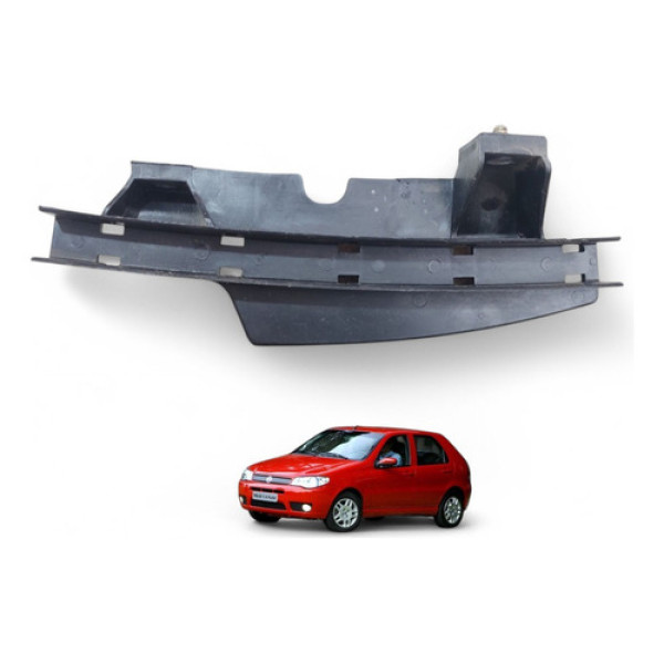 Guia Suporte Vidro Traseiro Direito Palio Siena 2004 A 2008 Preto