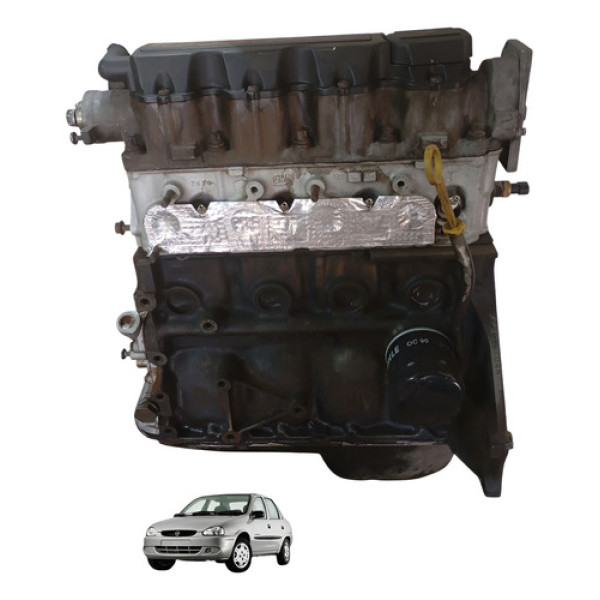 Motor Parcial Corsa Celta 1.0 Gasolina 60 Cv Até 2006 Origin