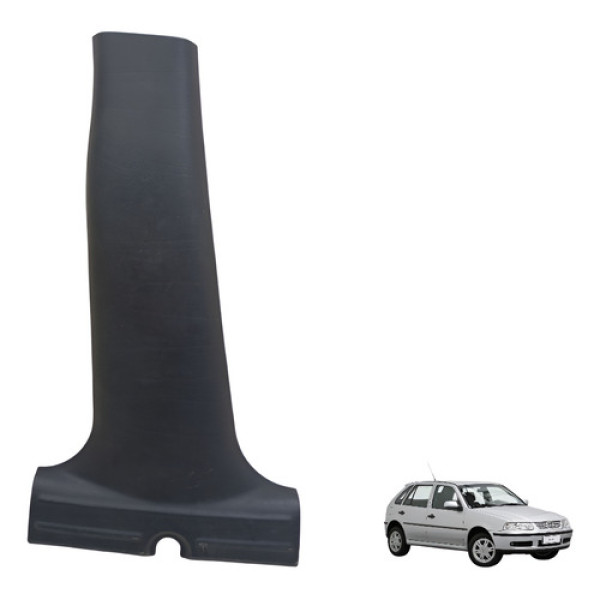 Acabamento Moldura Coluna Central Gol G2 G3 Esquerdo Preto Preto