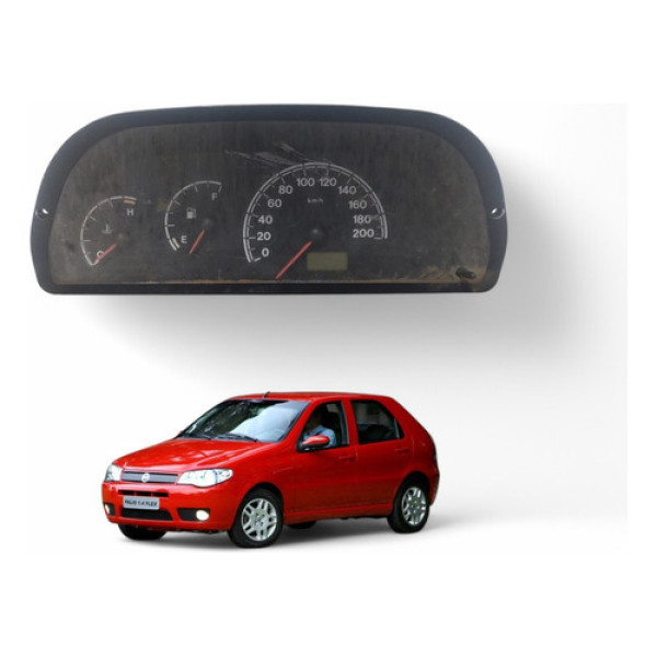 Painel Velocímetro Palio 2006 A 12 Celebration 06063460170 Preto