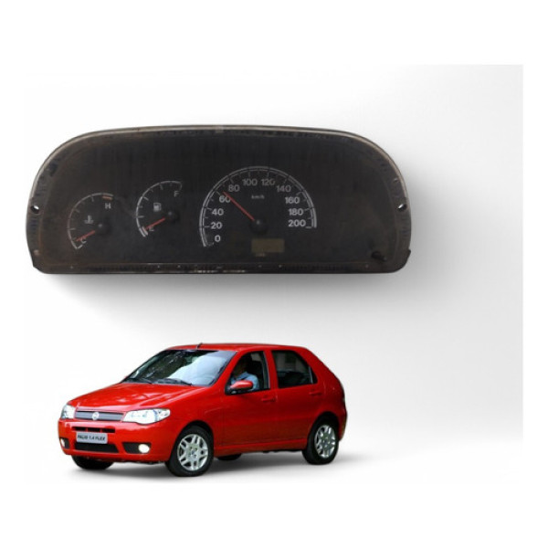 Painel Velocímetro Palio Siena Fire Celebration 2006 A 2012 Preto