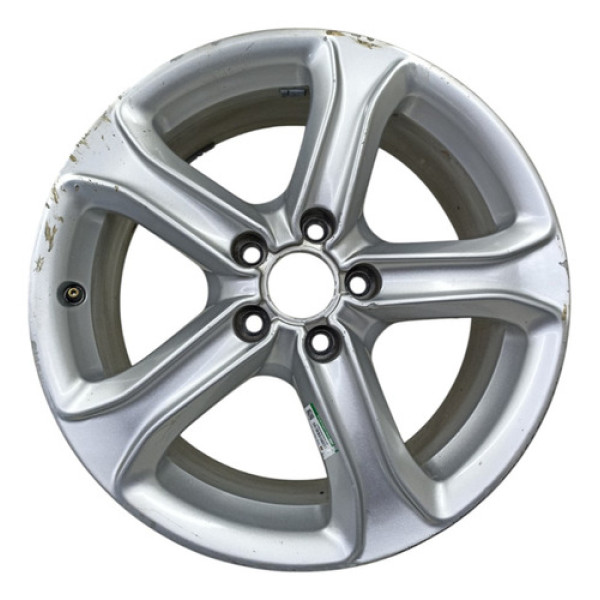 Roda De Liga Aro 17 Audi A4 2.0 Com Detalhe 2013 2014 A 2016 Prata