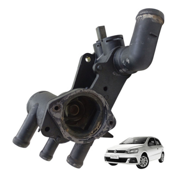 Carcaça Válvula Termostática Gol G6 G7 2013 2014 A 2018
