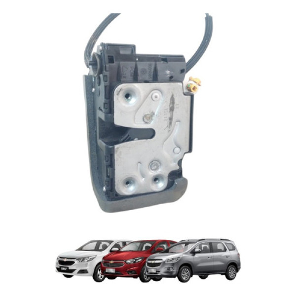 Fechadura Elétrica Porta Traseira Esquerda Spin 2013 A 2021