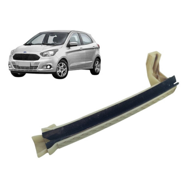 Guia Vidro Traseiro Direito  Ford Ka 2014 A 2019 Branco
