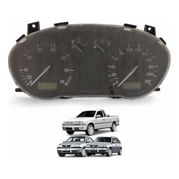 Painel Instrumento Saveiro Gol Parati 1999 A 2005 880482011 Preto