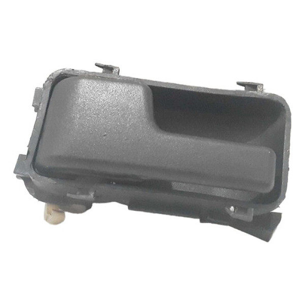 Maçaneta Interna Traseira Esquerda Uno Mille 96/04 Original Preto Traseira