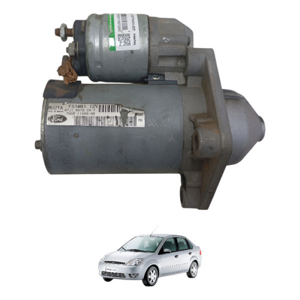 Motor Arranque Partida Fiesta Ecosport Rocam 1.6 Original