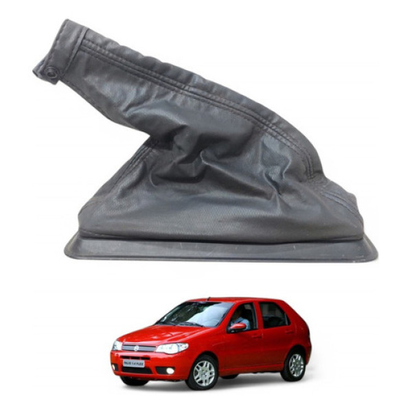 Coifa Alavanca Freio Mão Vivace  Fiorino Uno Palio 2002 A 20 Preto