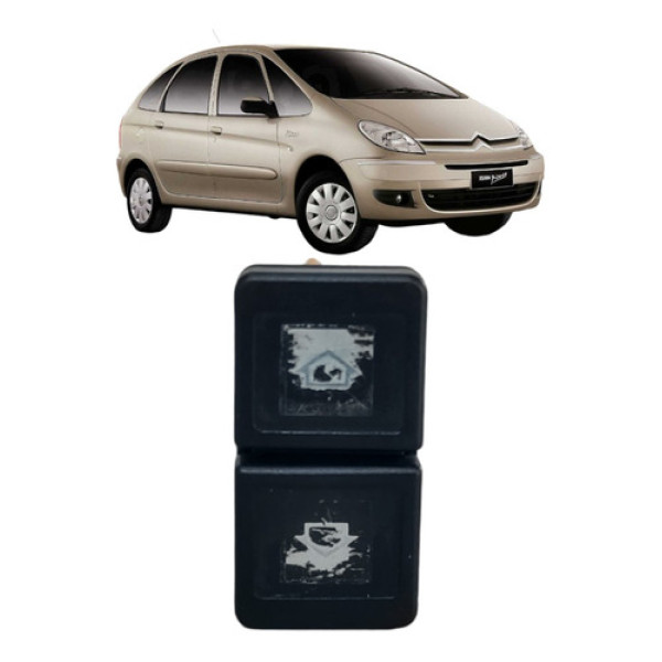 Botão Vidro Elétrico Traseiro Xsara Picasso 2002 Até 2009 