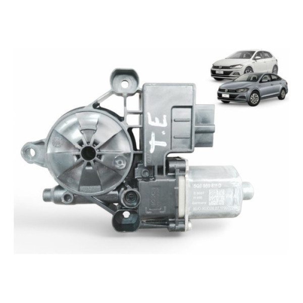 Motor Vidro Elétrico Tras Esquerdo Polo Virtus 2017 A 2022