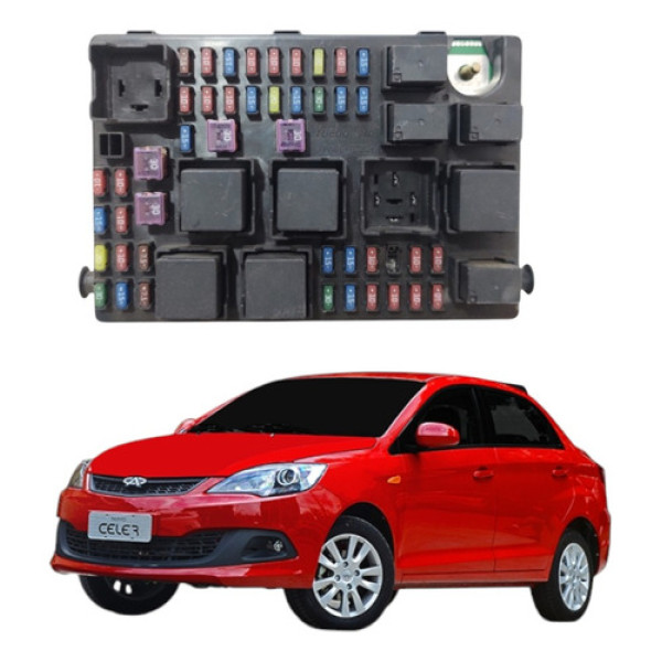 Caixa Fusíveis Chery Celler 1.5 2013 A 2015 A133723010ba