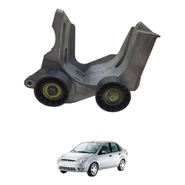 Suporte Compressor Bomba Hidráulica Fiesta Rocam 04 A 2012