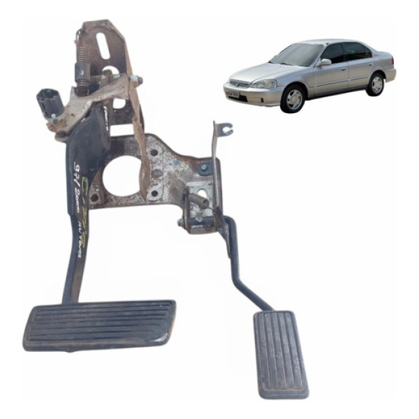 Pedal Acelerador Freio Civic 1997 A 2000 Automático 