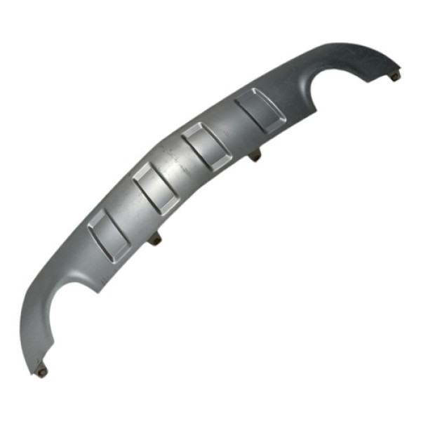 Moldura Inferior Parachoque Traseiro 2008 2009 A 2017 Prata Plástico