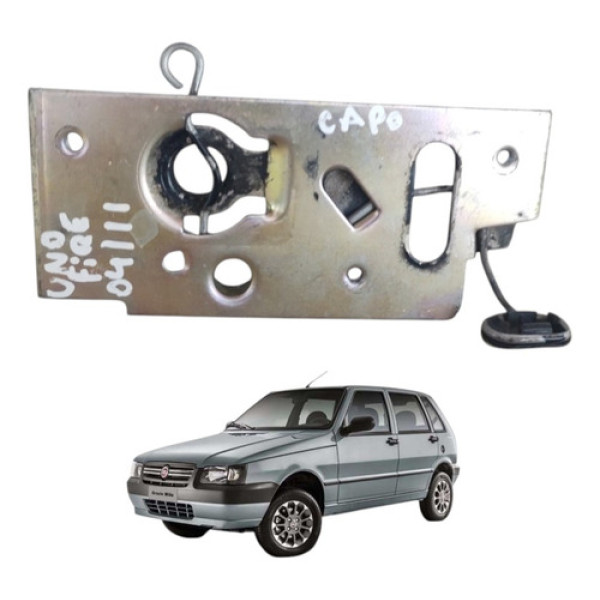 Batente Fechadura Capô Uno Mille Fire 2004 A 2011