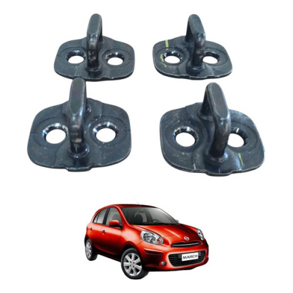 Kit Trinco Batente Fechadura Porta Nissan March 2011 A 2015