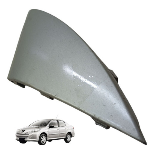 Tampa Reboque Parachoque Peugeot 206 207 2013 Prata