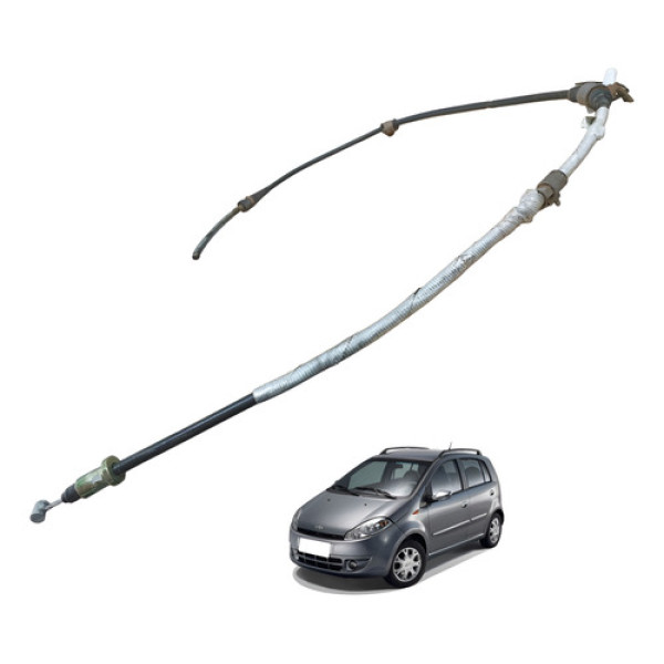 Cabo Freio De Mão Chery Face Tras Esq 2010 2011 2012 A 2014