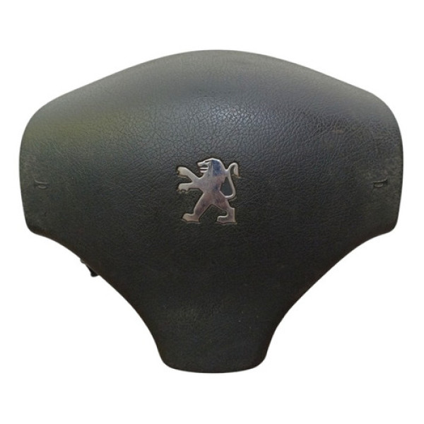 Capa Buzina Volante Peugeot 206 207 Original  Preto