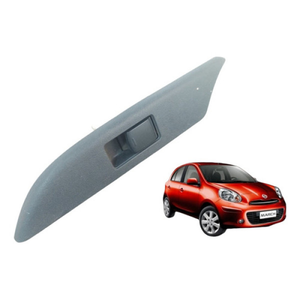 Botão Vidro Elétrico Traseiro Esquerdo March 2011 A 2015