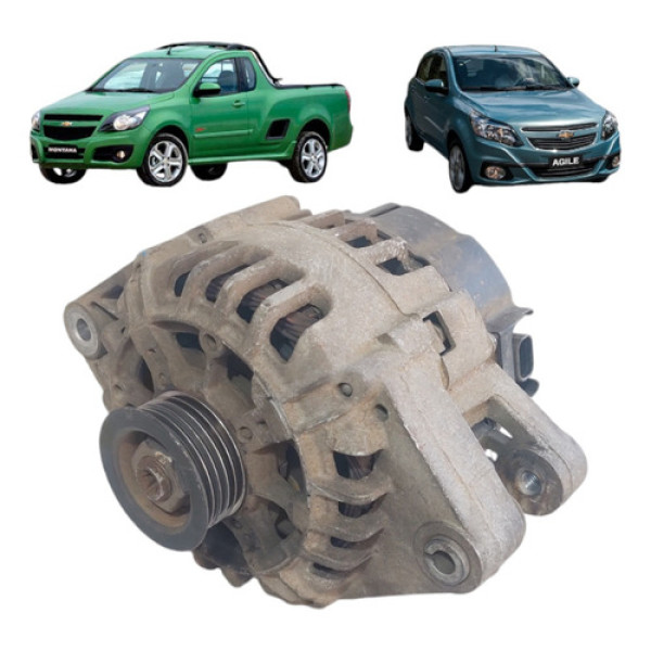 Alternador 14v 90a Agile Montana 2011 A 18 94700045 Valeo