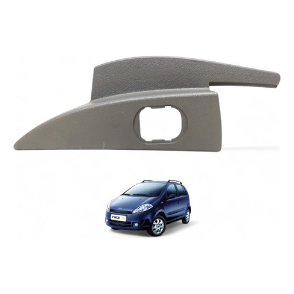 Moldura Interna Retrovisor Esquerdo Cheru Face 2010 A 2014 Chumbo