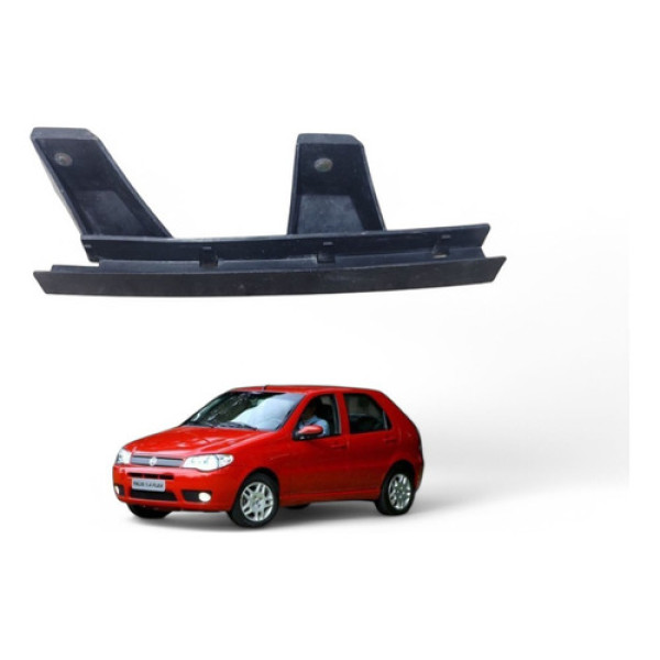 Guia Suporte Vidro Porta Dianteira Direito Palio 2004 A 2008 Preto