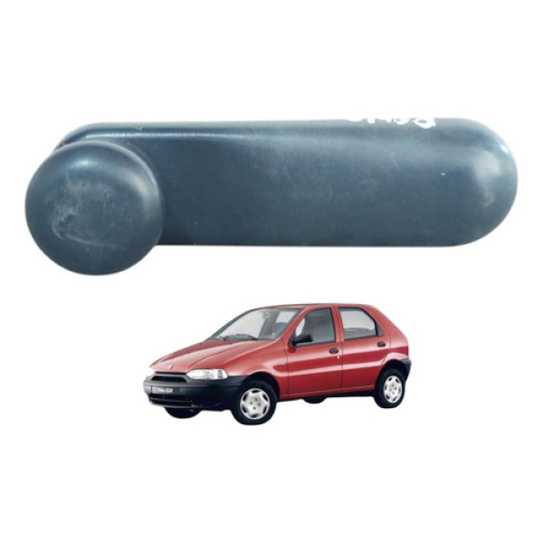 Manivela Elevação Vidro Palio 1996 A 2000 Preto