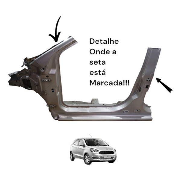 Caixa Ford Ka Hatch Ar Coluna Esquerda 2014 2015 2016 A 2019