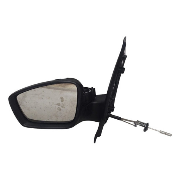 Retrovisor Manual Esquerdo C Controle E Espelho Fox 11 A 15 