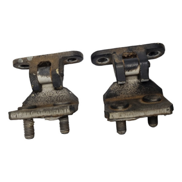 Par Dobradiças Tampa Traseira Volks Gol G3 Original Usado 