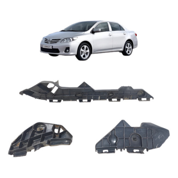 Guia Suporte Direito Parachoque Traseiro Corolla 2009 A 2014