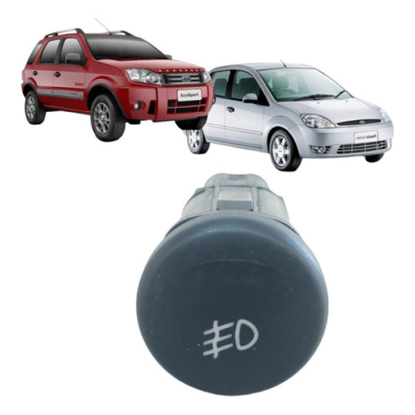 Botão Interruptor Milha Ecosport Fiesta 2003 A 2013 Original