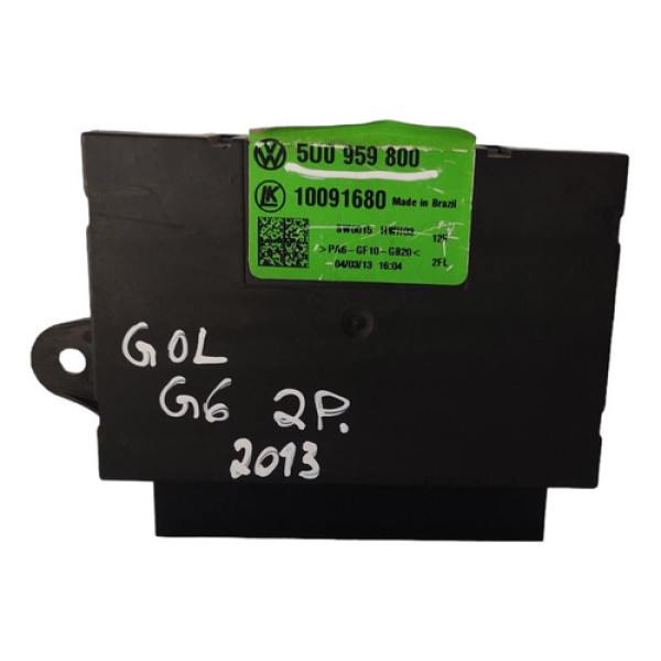 Modulo Conforto Alarme Vidros Gol G6 2 Portas 5u0959800 