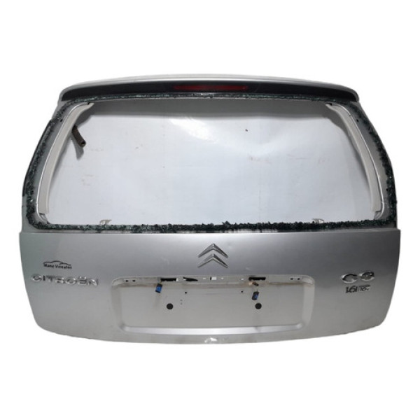 Tampa Traseira Citroen C3 2003 A 2012 Prata Original Filé
