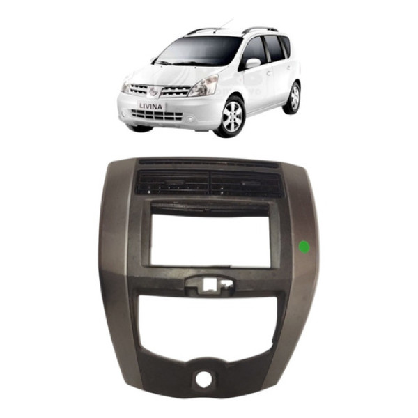 Moldura Painel Central Console Livina 66260a272a