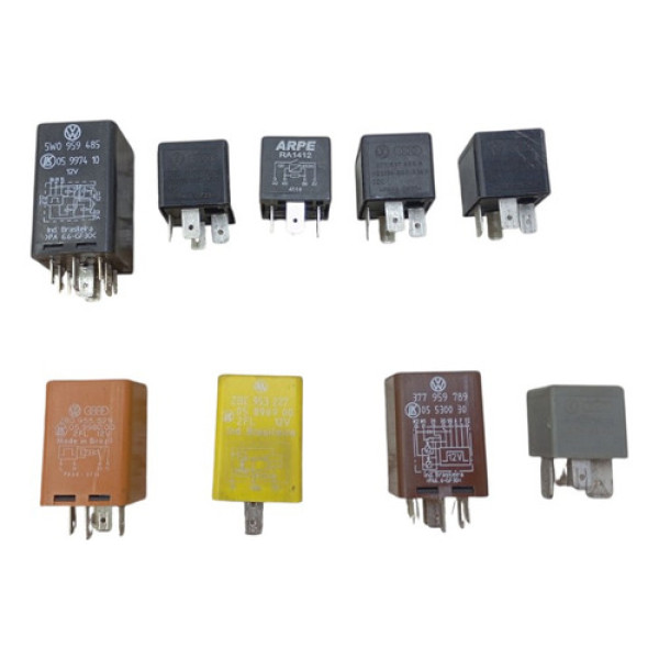 Kit Rele Caixa Fusivel Gol G4 2006 A 2012 1.0 Basico