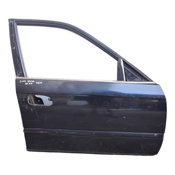 Porta Dianteira Direita Honda Civic 1997 A 2000 4 Portas Dianteira Direito Preto