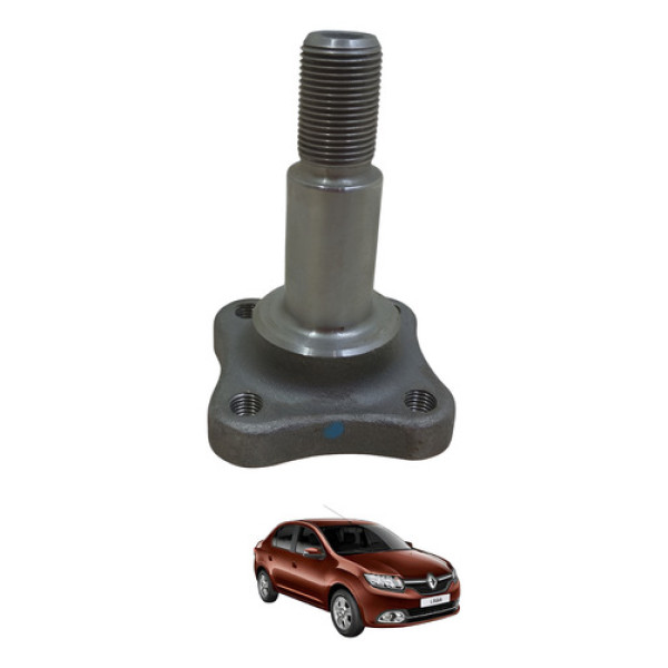 Ponta Sandero Logan 1.0 Eixo Tras 2012 2013 A 2017 Original Prata