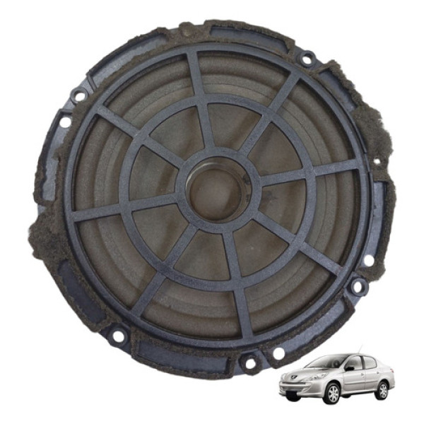 Alto Falante Porta Dianteira Direita Peugeot 207 2008/2013 Verde E Preto