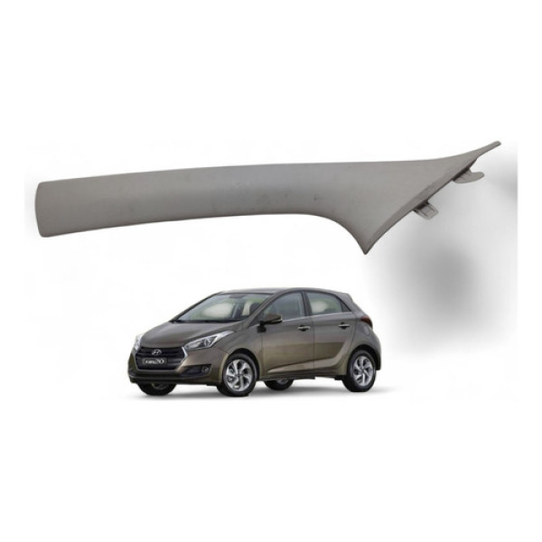 Moldura Coluna Parabrisa Lado Esquerdo Hb20 2012 A 2019