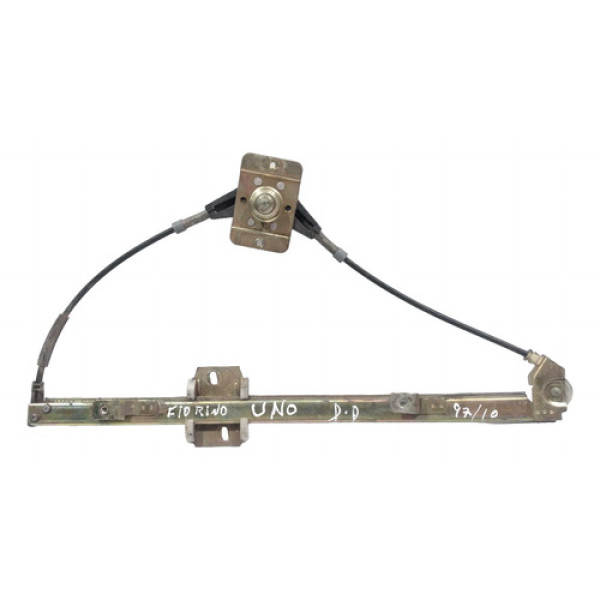 Máquina Vidro Manual Dianteira Direita Fiorino 97/10 Origina