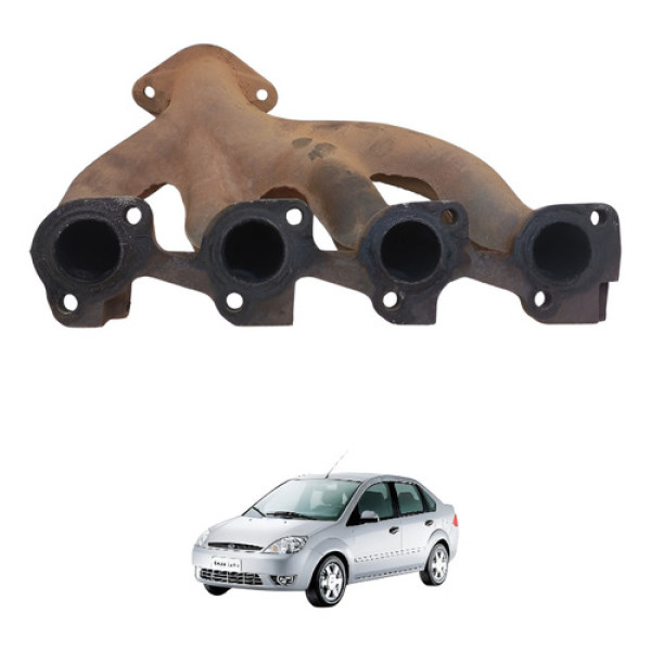 Tubagem Escapamento Fiesta Rocam 1.6 2004 2005 2006 Original