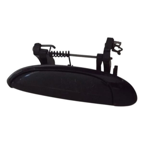 Maçaneta Externa Traseira Esquerda Logan 2007 A 2013 Origi Preto Traseira