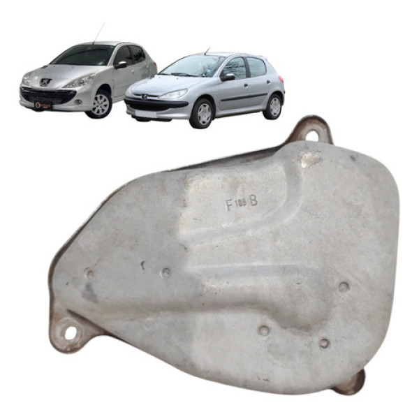 Tampa Câmbio 5a Marcha Peugeot 206 207 Original Cinza