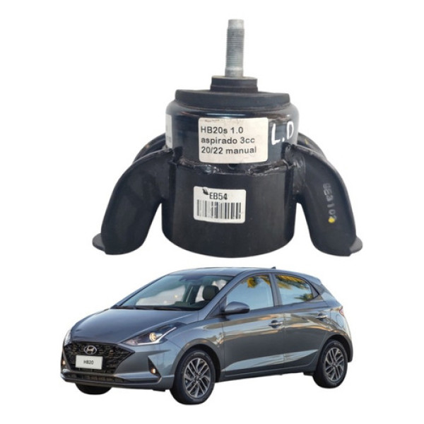 Coxim Motor Lado Direito Hb20 1.0 3cc Aspirado 2020 A 2022