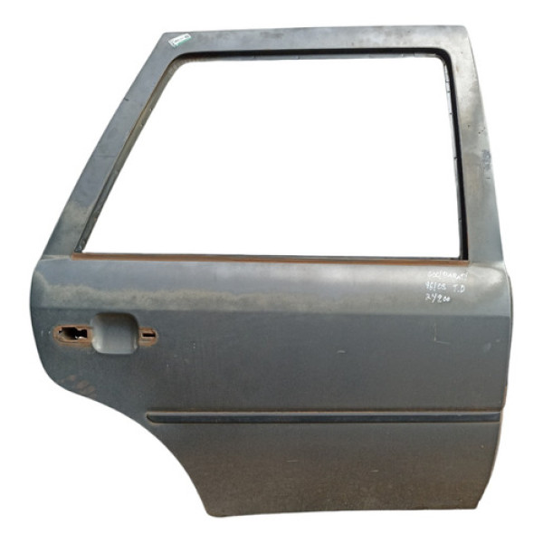Porta Traseira Direita Volkswagen Gol Parati 1996 A 2005  Cinza Direito Traseira